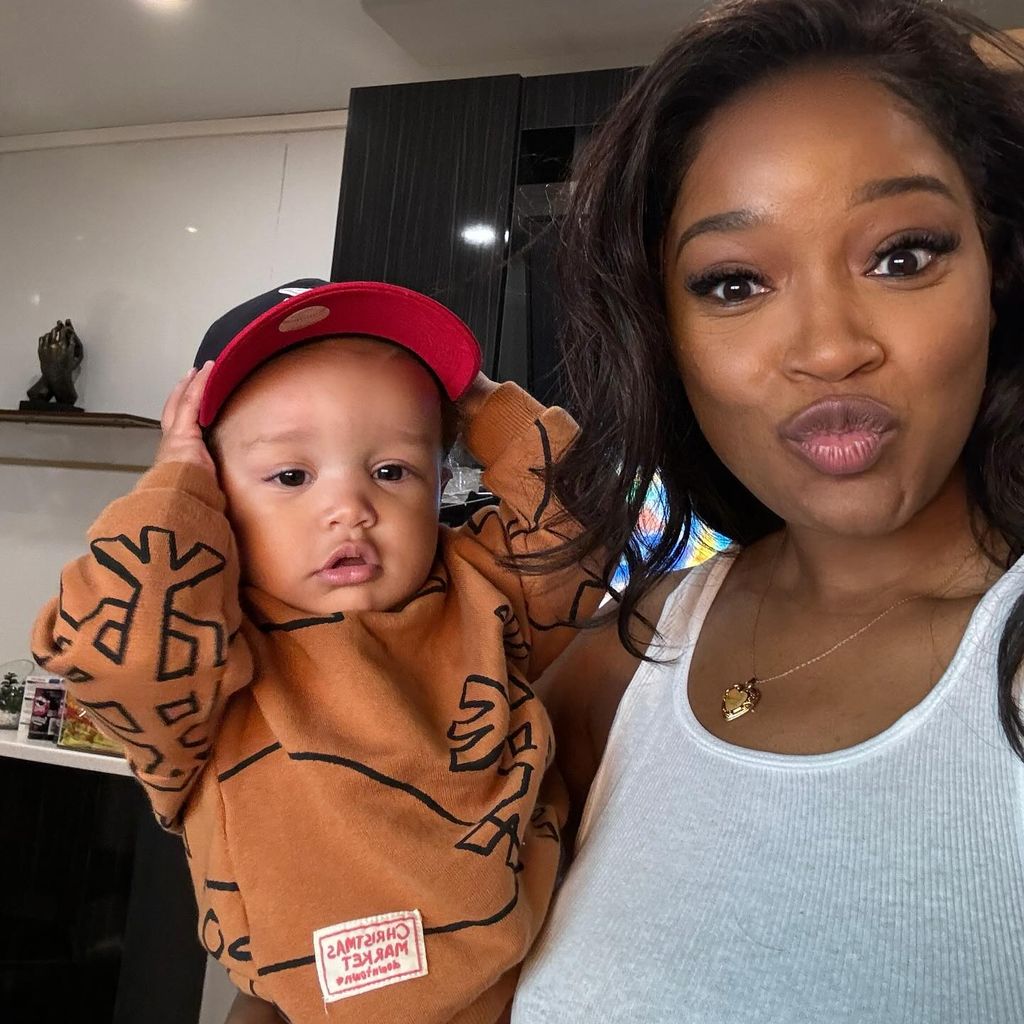 Keke Palmer und ihr Sohn Leodis