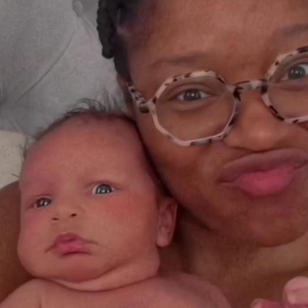 Keke Palmer mit ihrem Sohn Leodis Andrellton Jackson