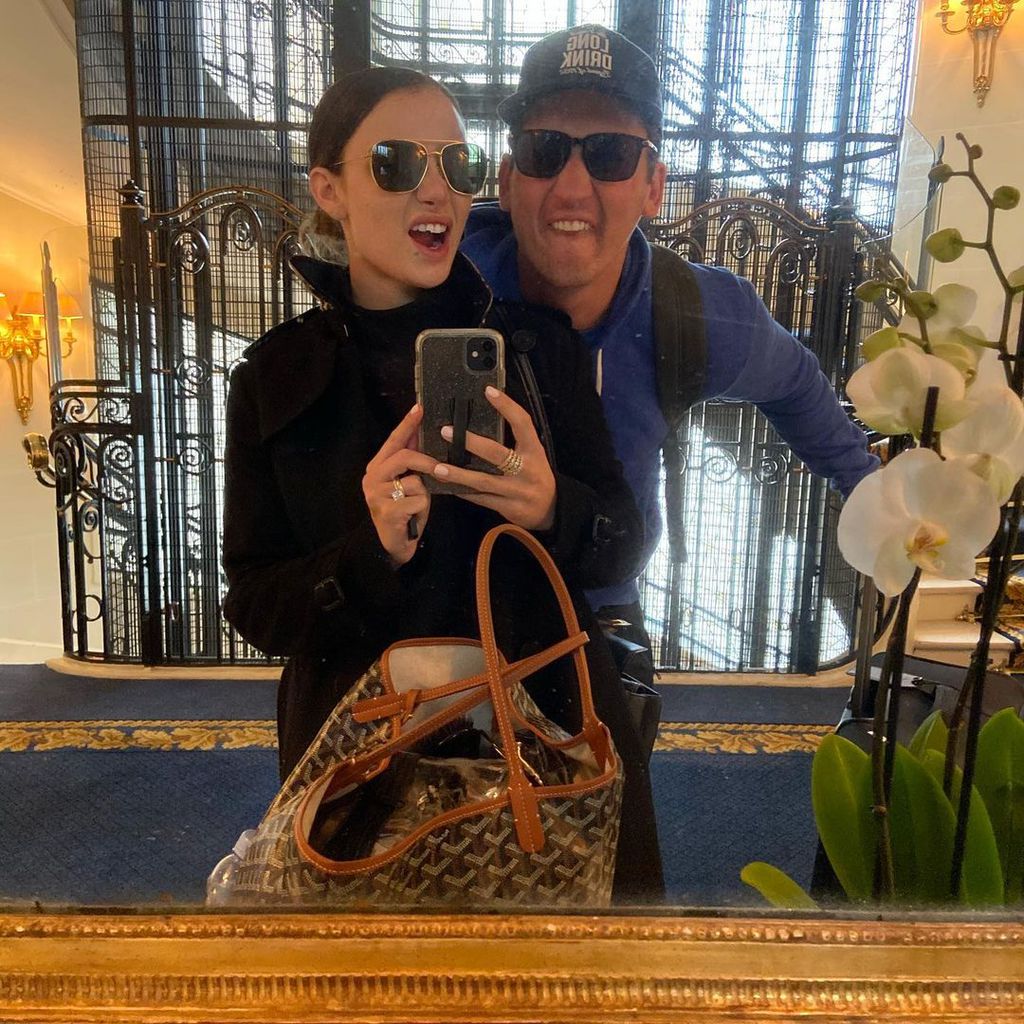 Keleigh Teller mit ihrem Ehemann Miles