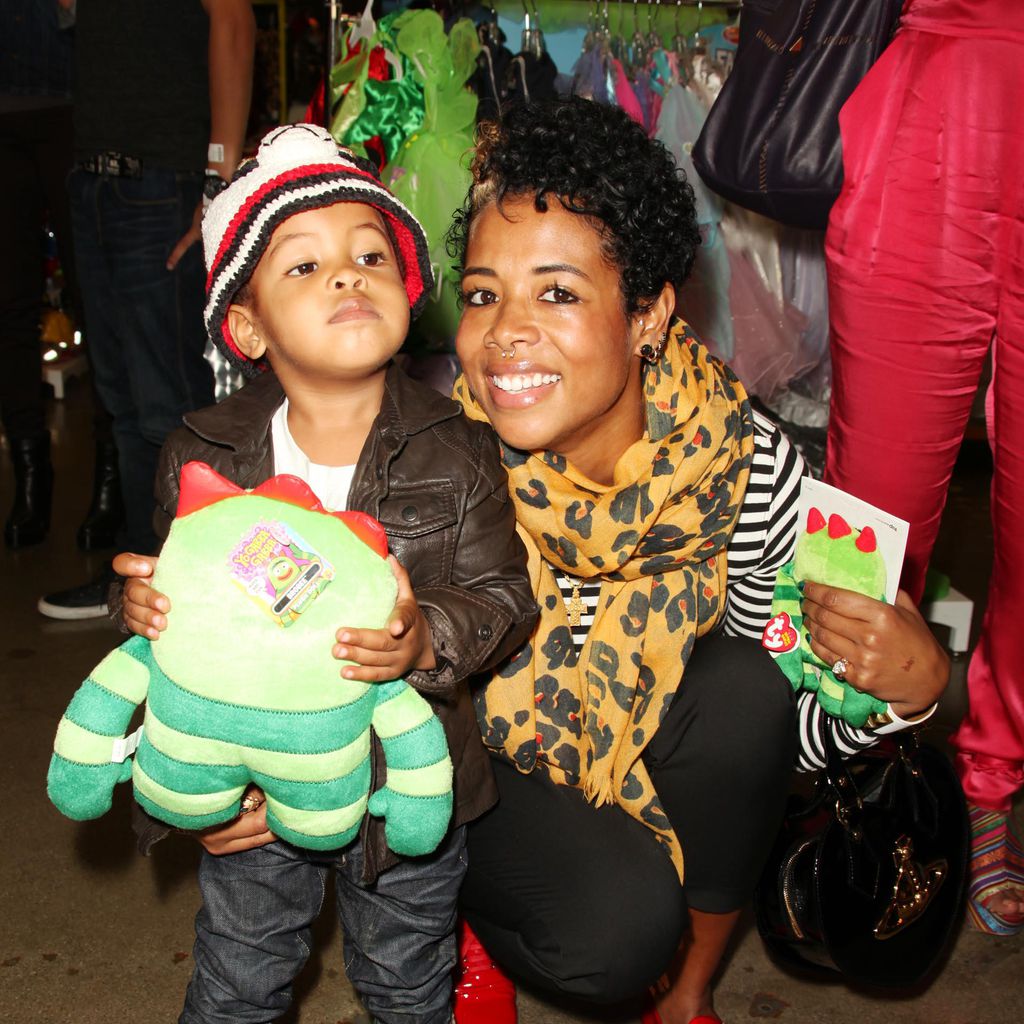 Kelis mit ihrem Sohn Knight Jones im Oktober 2011