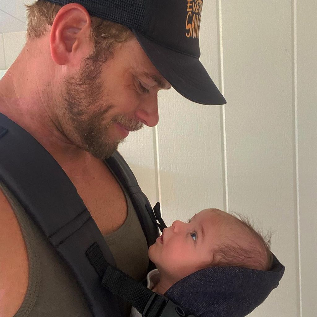 Kellan Lutz mit seinem Sohn Kasen