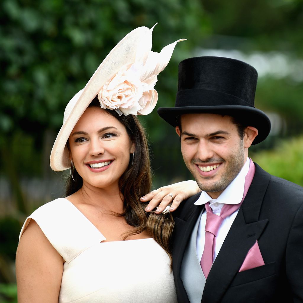 Kelly Brook und Jeremy Parisi in Ascot, England