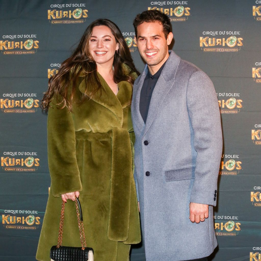 Model Kelly Brook mit ihrem Ehemann Jeremy Parisi