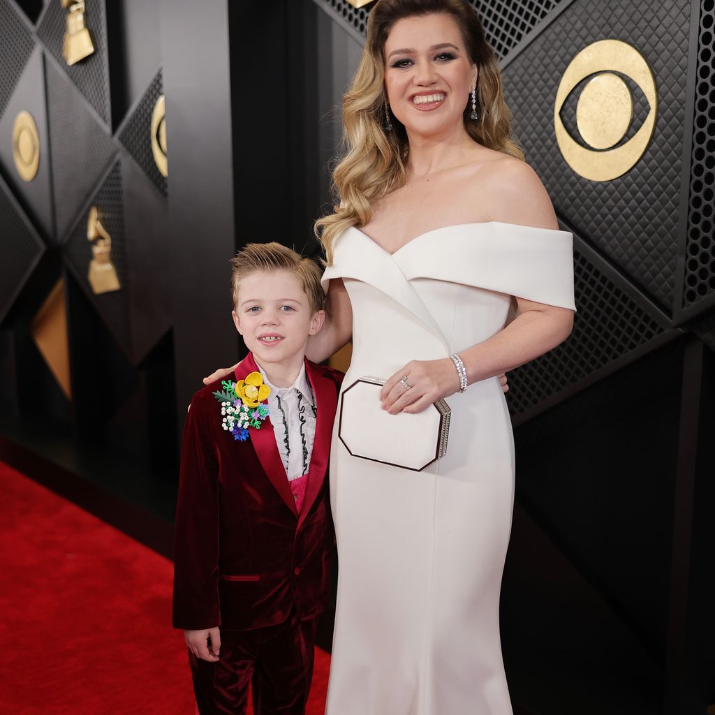 Kelly Clarkson und Remy Clarkson im Februar 2024 in L.A.
