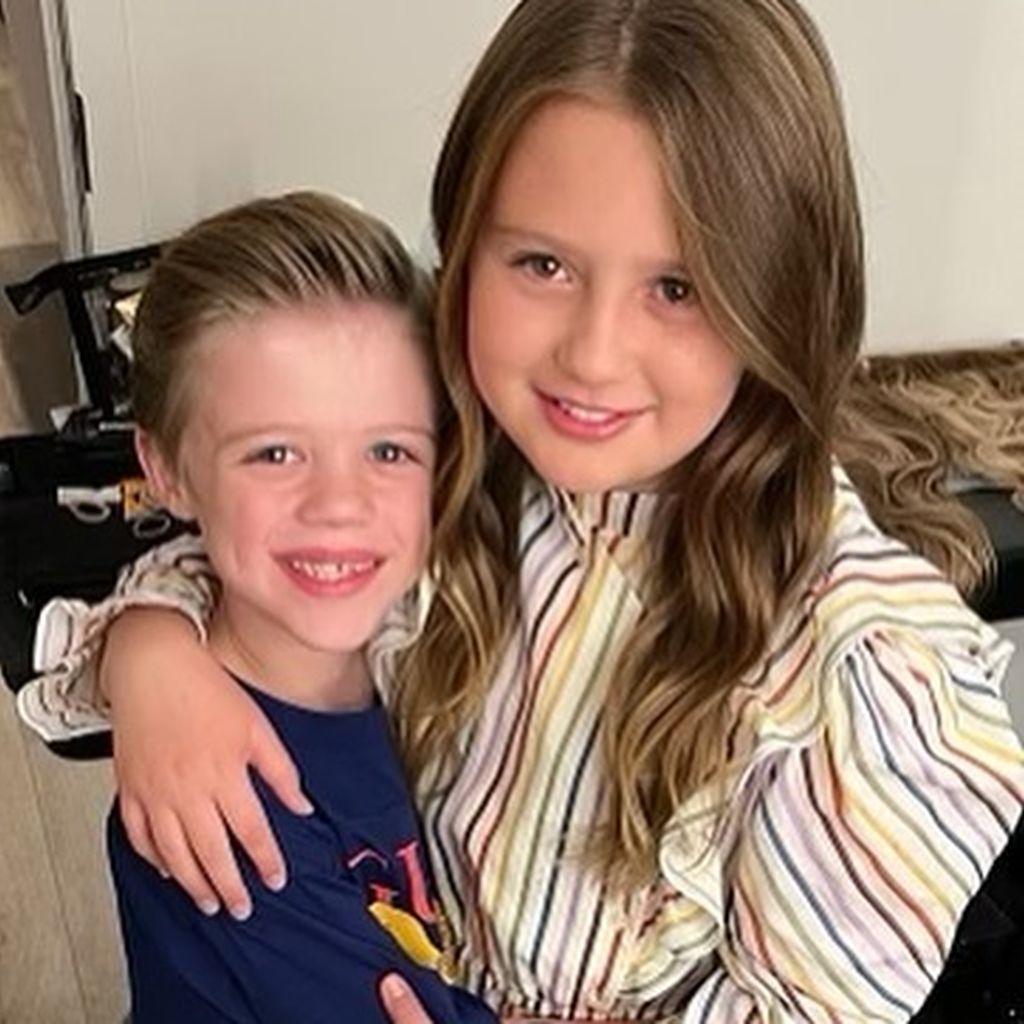 Kelly Clarksons Kinder, August 2023