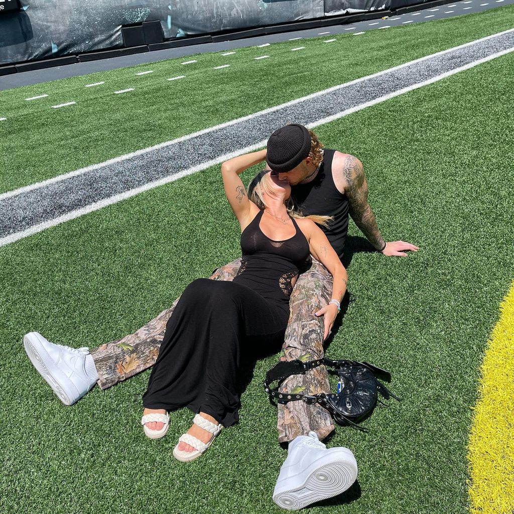 Influencerin Kelly Kay und Football-Star Spencer Webb