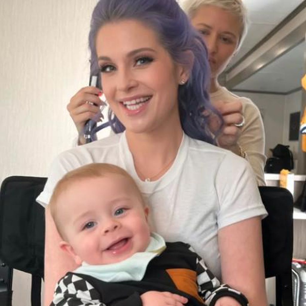 Kelly Osbourne mit ihrem Sohn Sidney