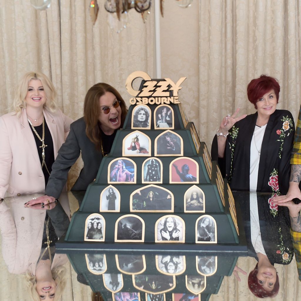 Kelly, Ozzy, Sharon und Jack Osbourne