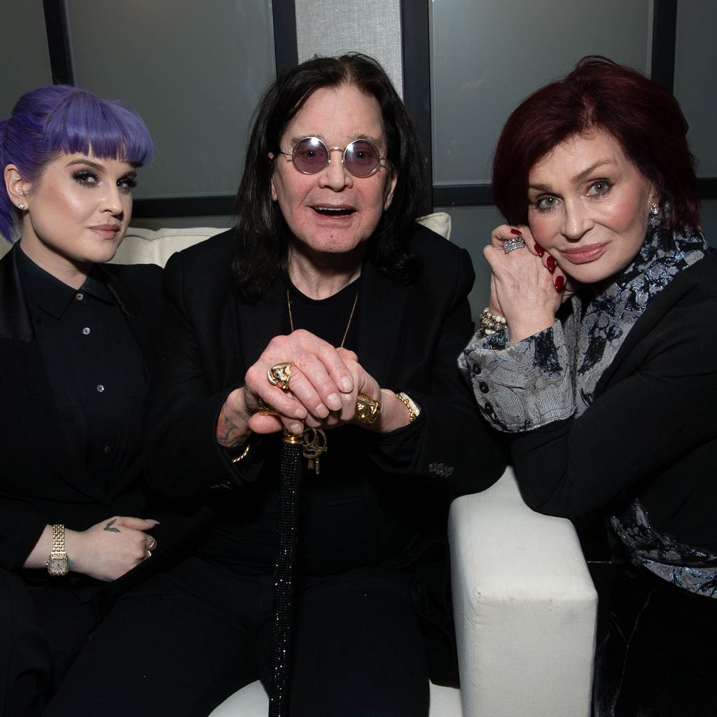 Kelly, Ozzy und Sharon Osbourne, 2019