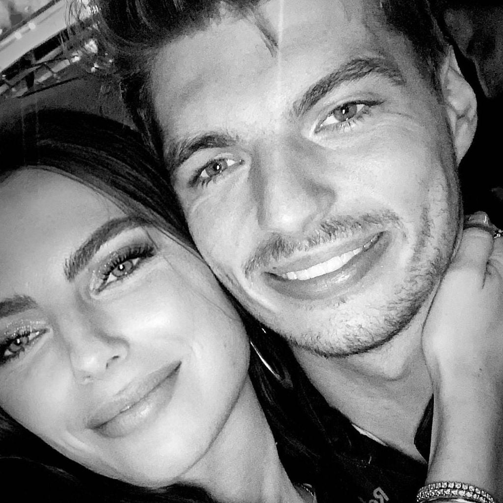 Kelly Piquet und Max Verstappen nach dem Rennen in Abu Dhabi