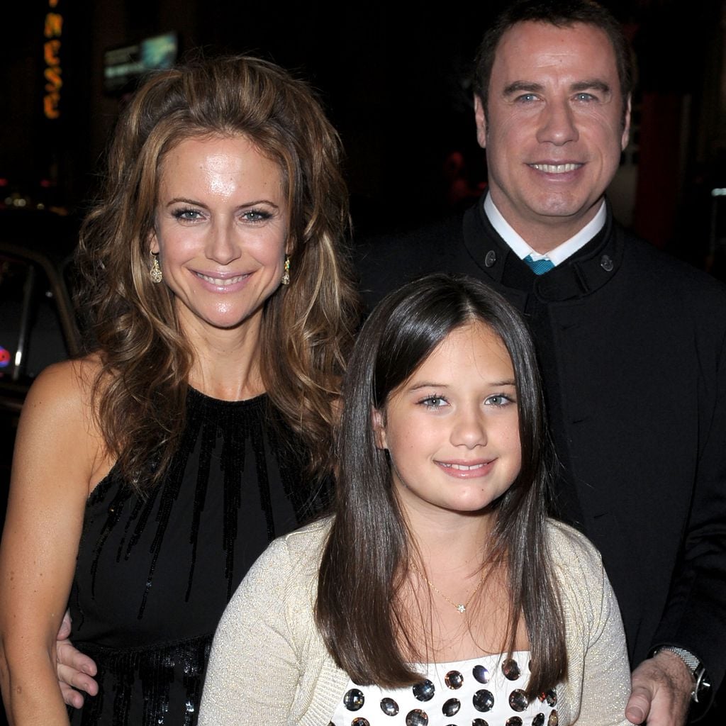 Kelly Preston, ihr Mann John Travolta und Tochter Ella bei der "Old Dogs"-Premiere in Hollywood 2009