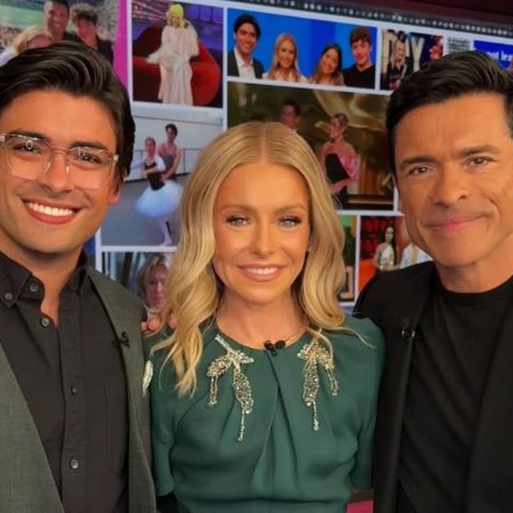 Kelly Ripa und Mark Consuelos mit ihrem Sohn Michael