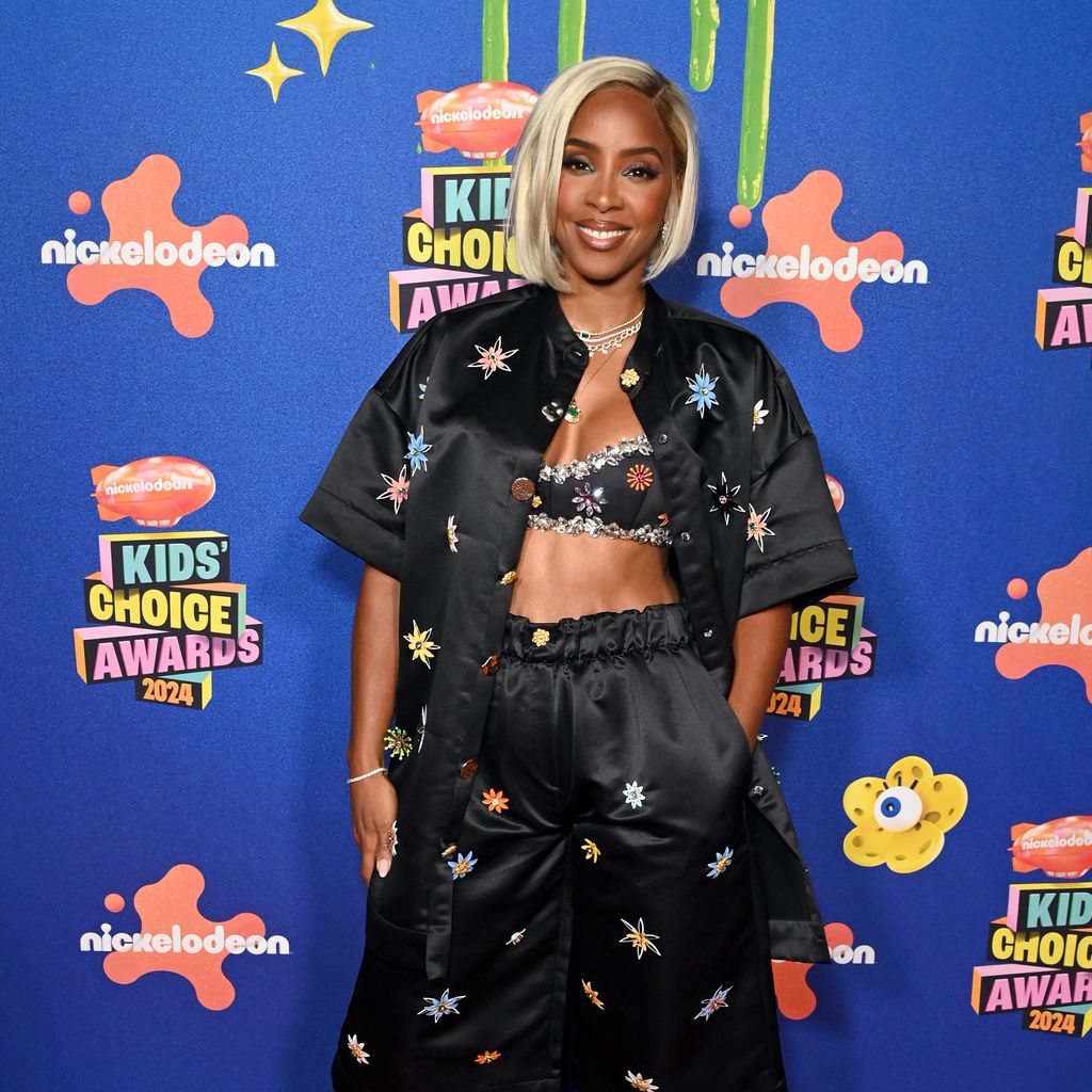 Kelly Rowland bei den Nickelodeon Kids' Choice Awards im Juli 2024