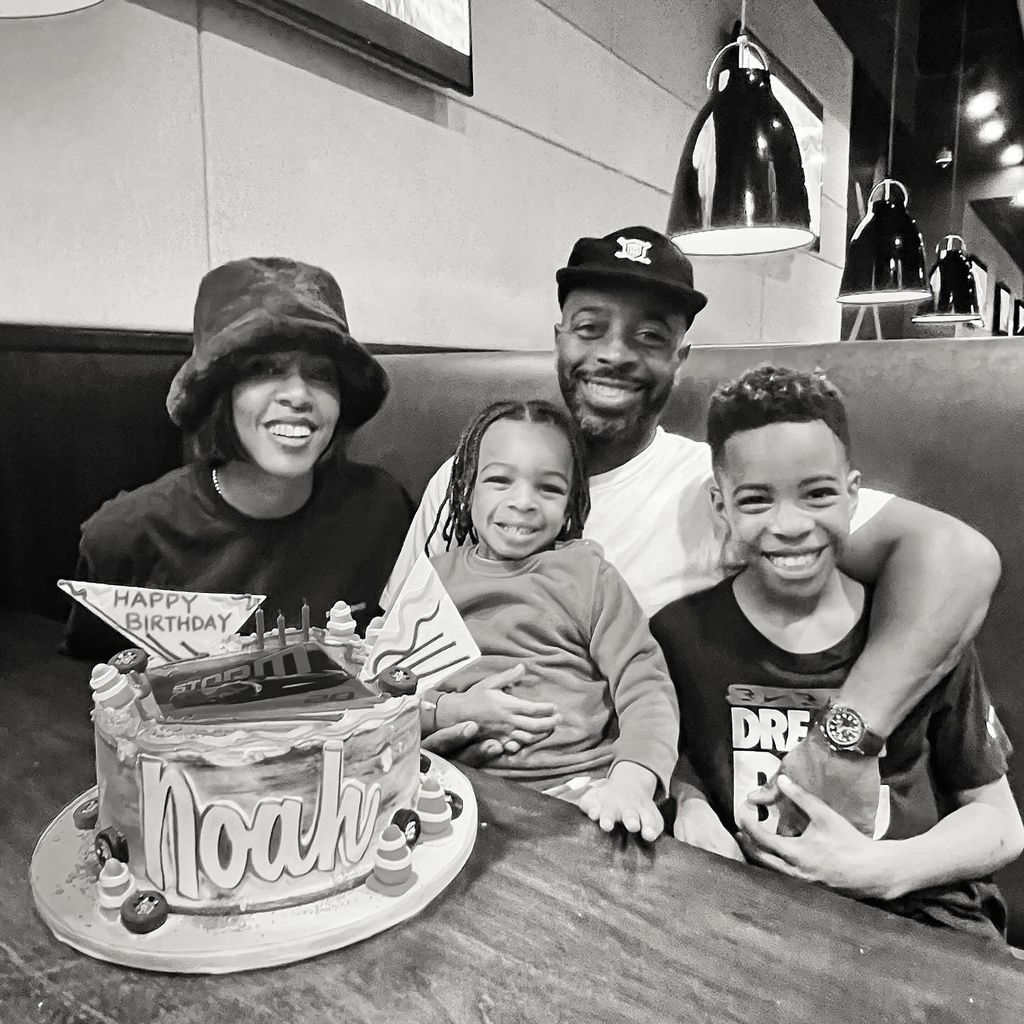 Kelly Rowland, Ehemann Tim und ihre Söhne