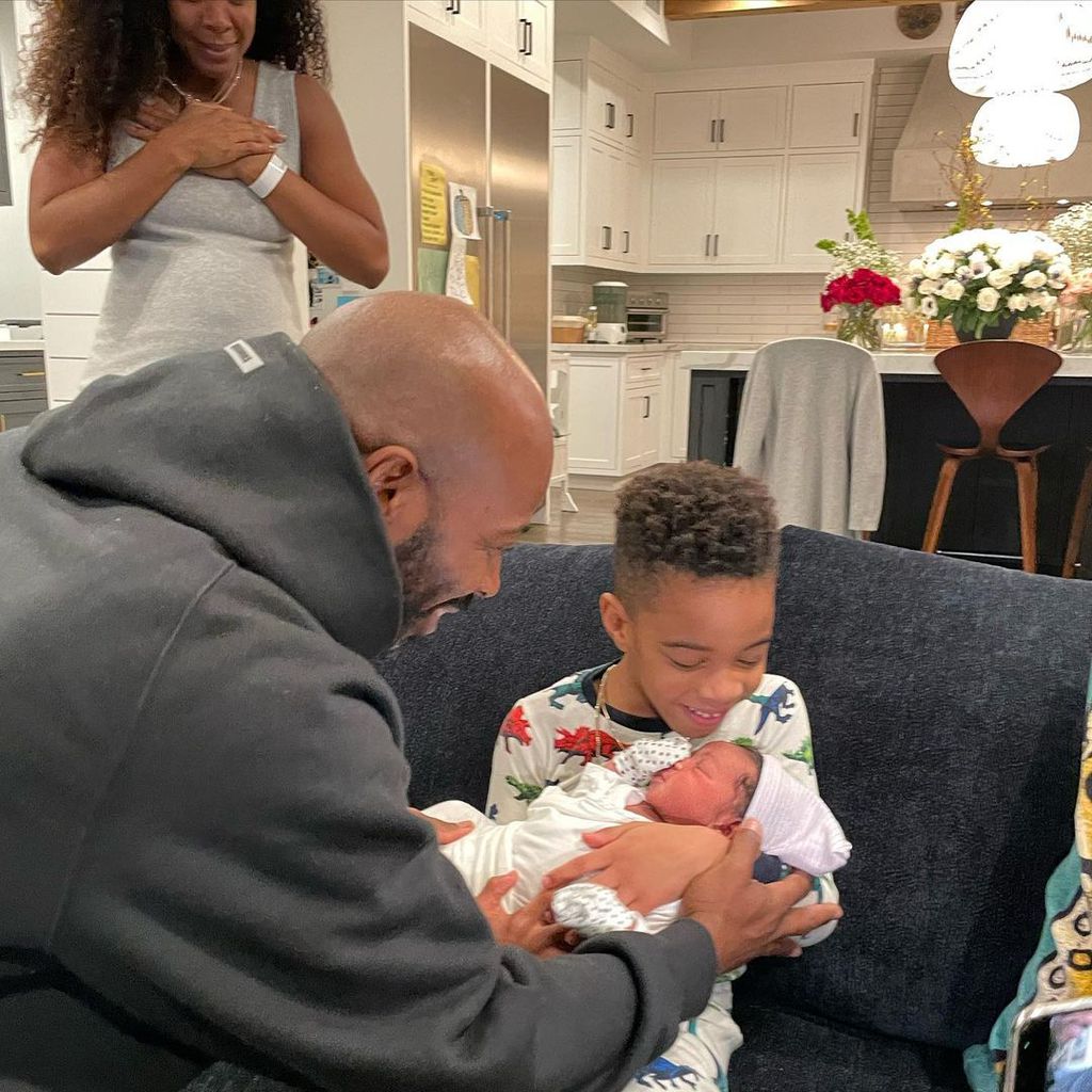 Kelly Rowland mit ihrer Familie