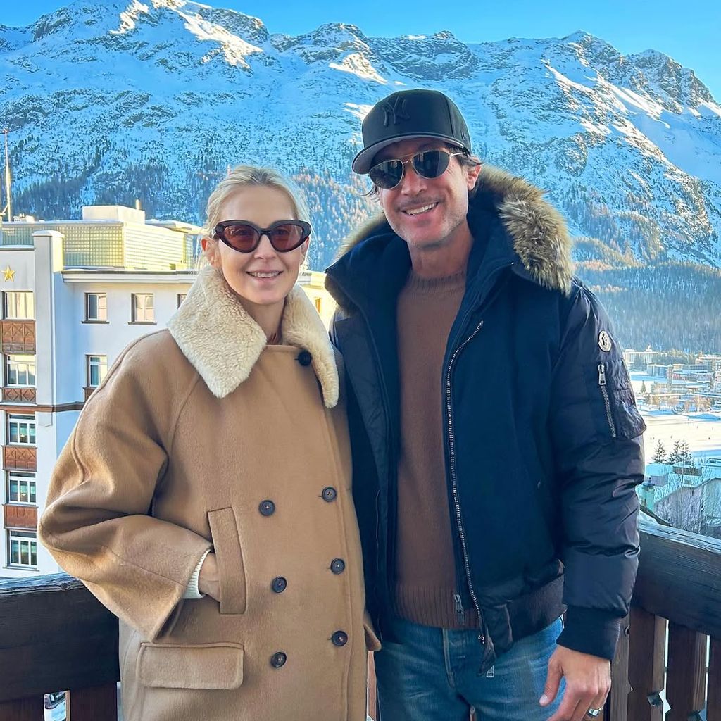 Kelly Rutherford und ihr Bruder Anthony Givanni Deane