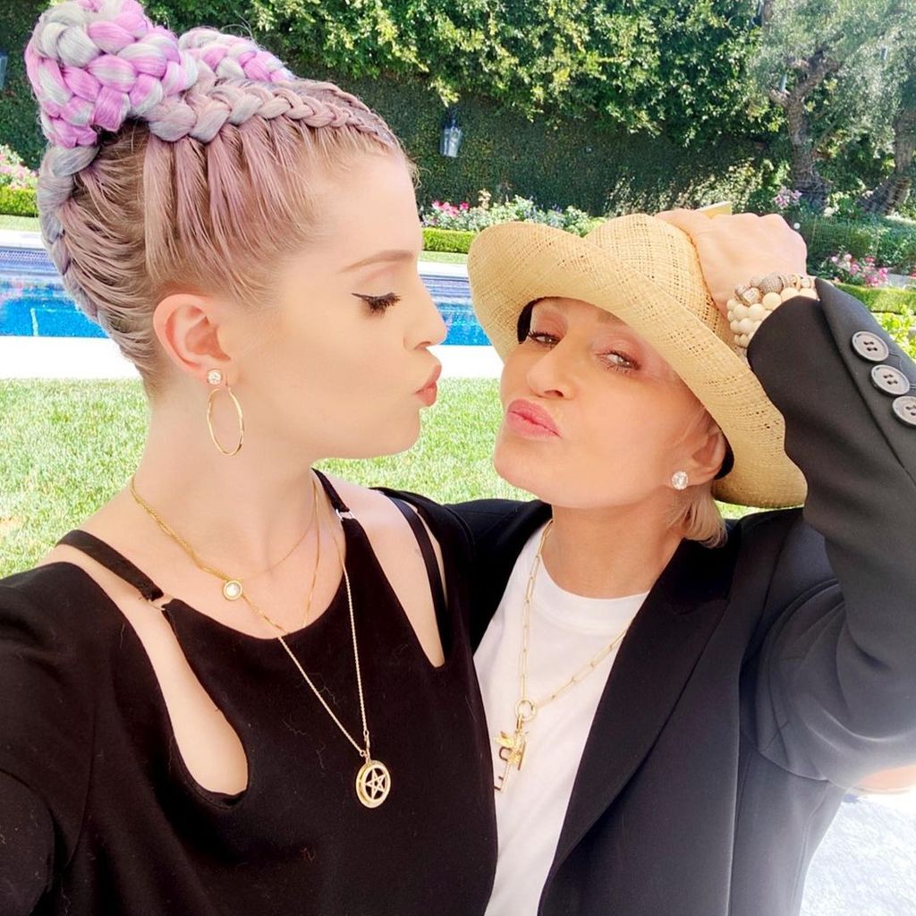 Kelly Osbourne mit ihrer Mutter Sharon