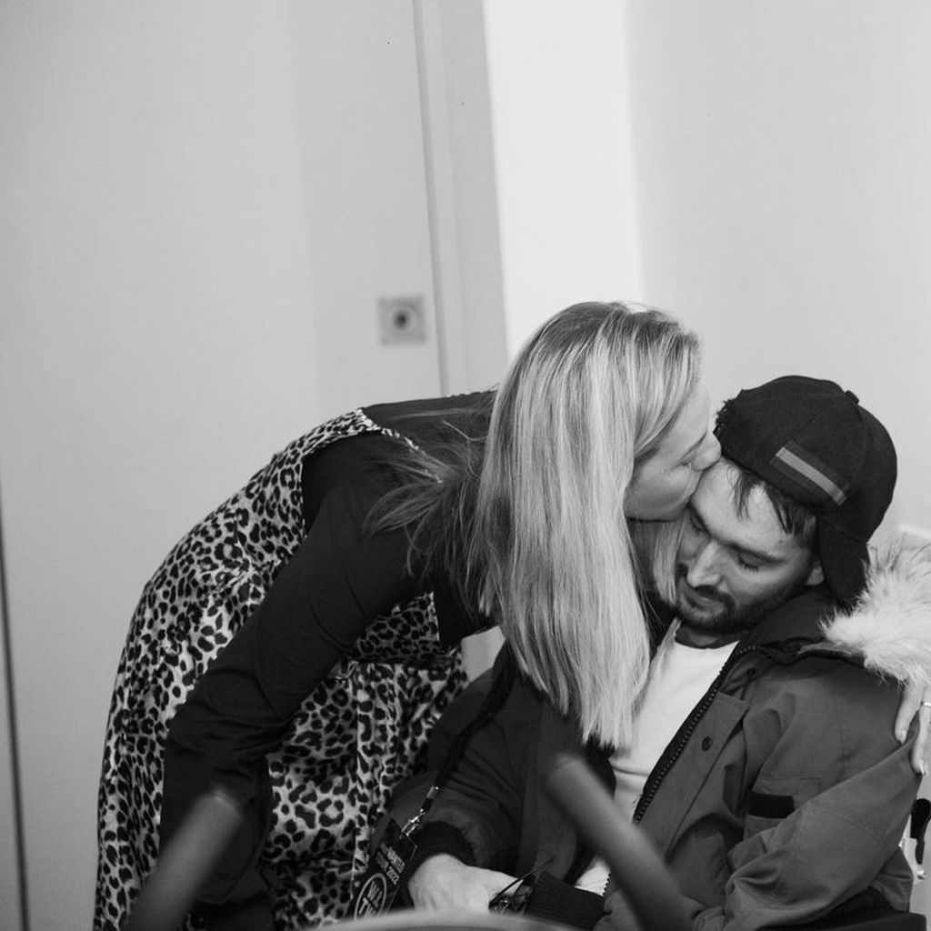 Kelsey und Tom Parker kurz vor seinem Tod