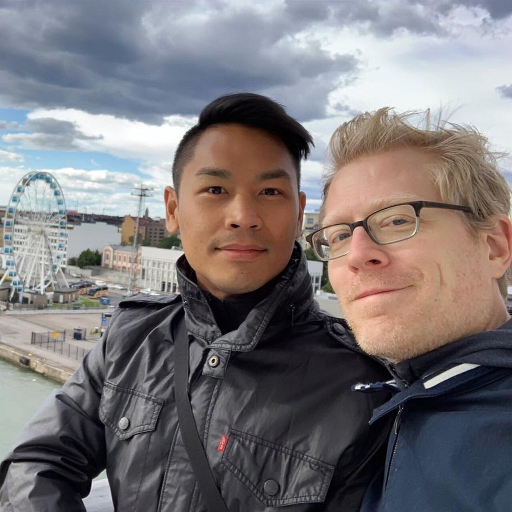 Ken Ithiphol und Anthony Rapp im Juli 2019