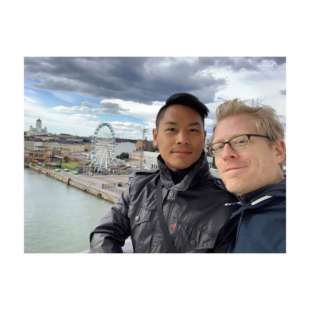 Ken Ithiphol und Anthony Rapp, Jui 2019