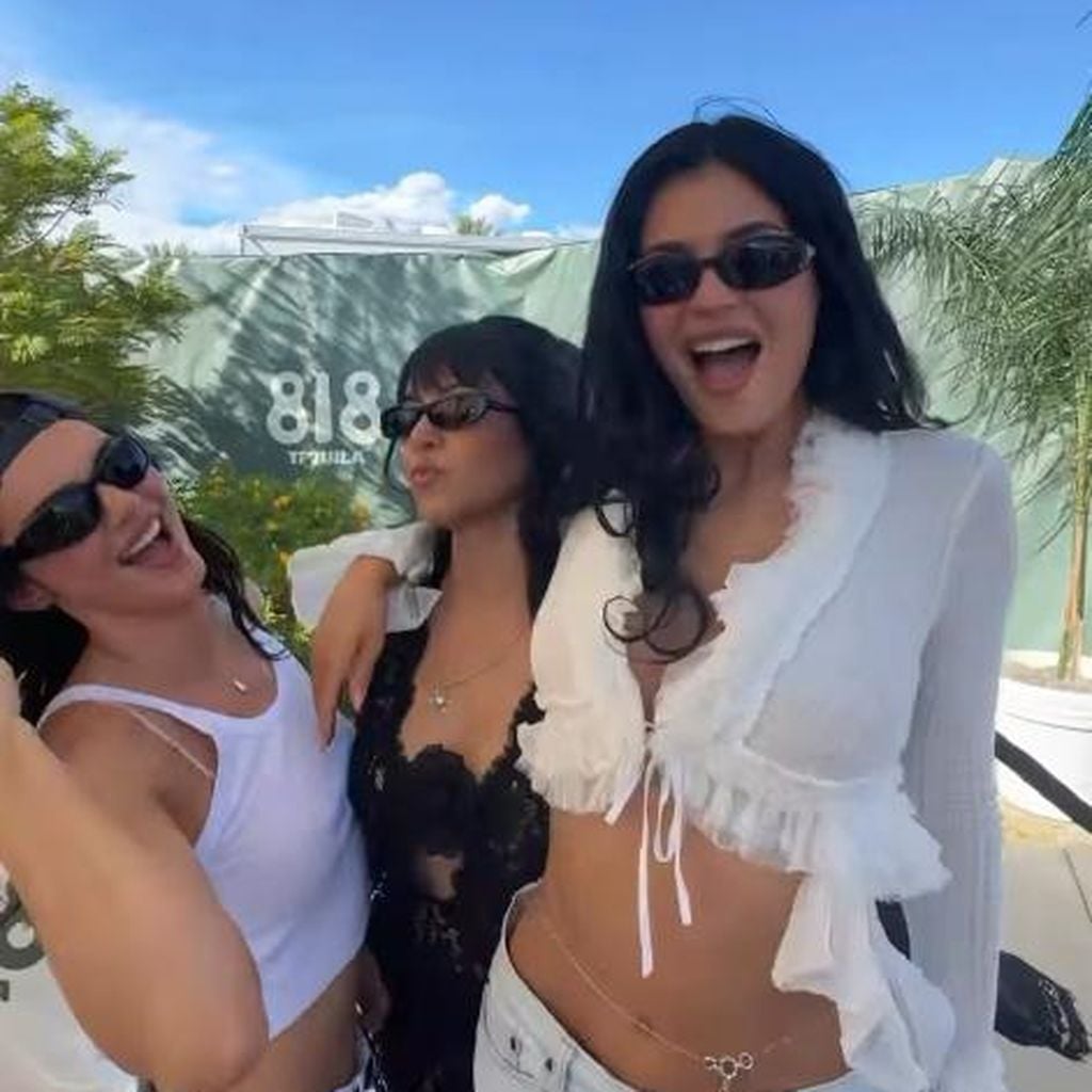 Kendall Jenner, Kourtney Kardashian und Kylie Jenner, Coachella 2026