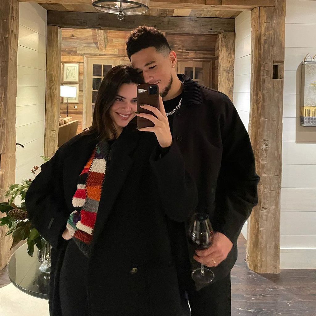 Kendall Jenner und Devin Booker an Silvester 2021