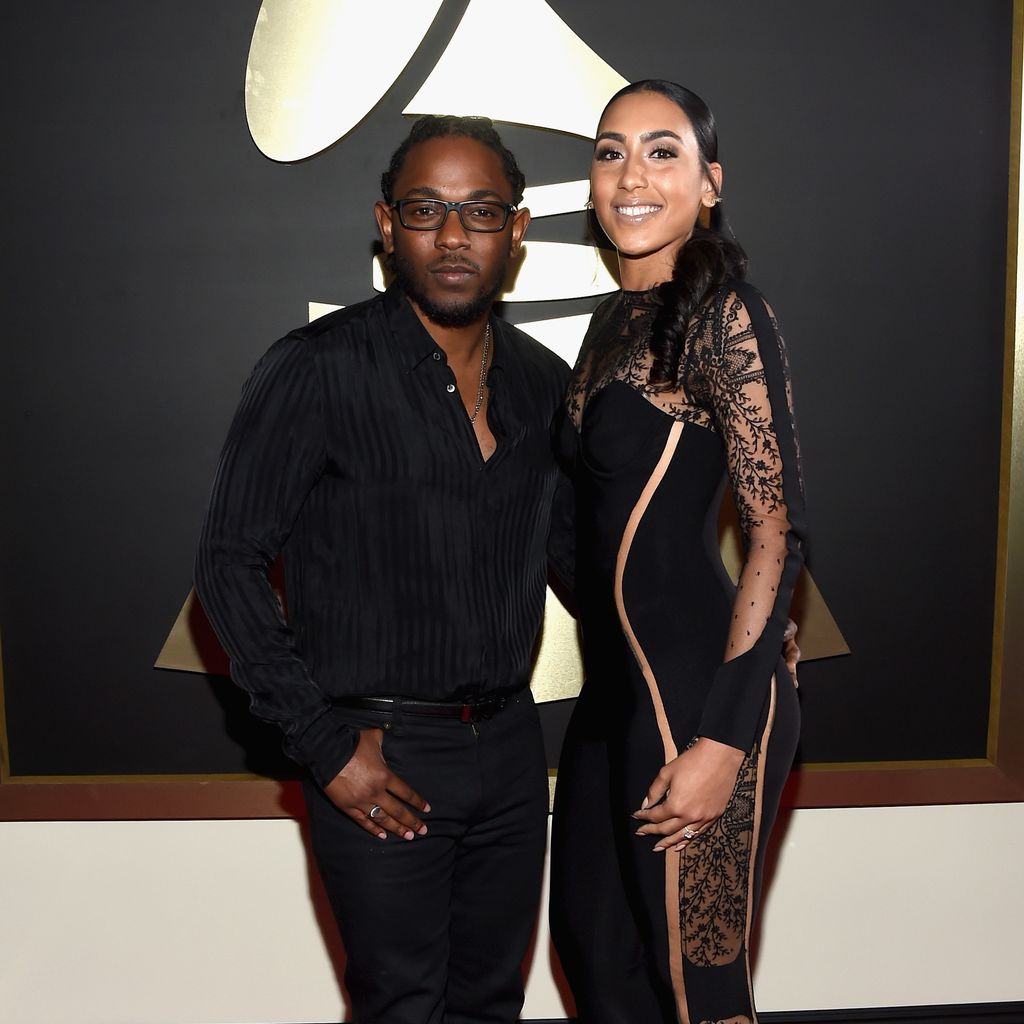 Kendrick Lamar und Whitney Alford