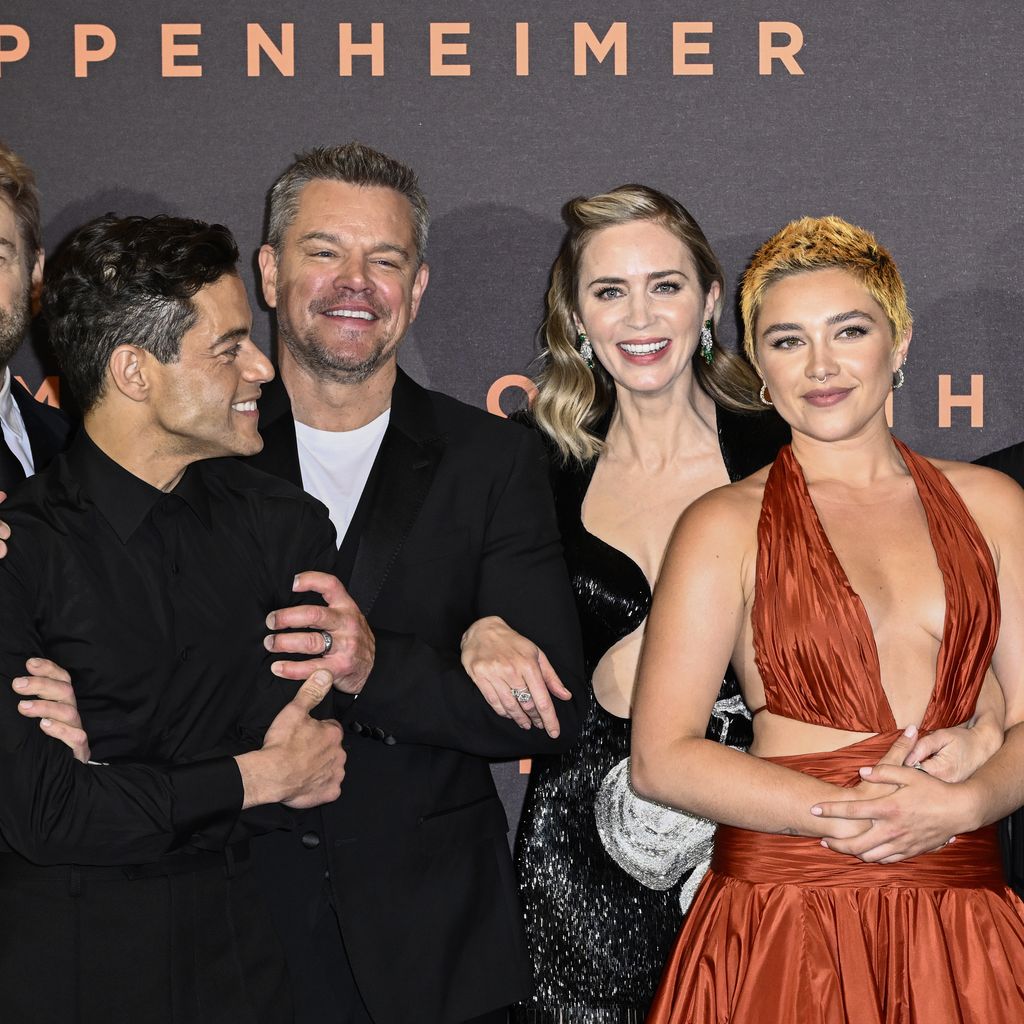 Kenneth Branagh, Rami Malek, Matt Damon, Emily Blunt, Florence Pugh and Cillian Murphy
