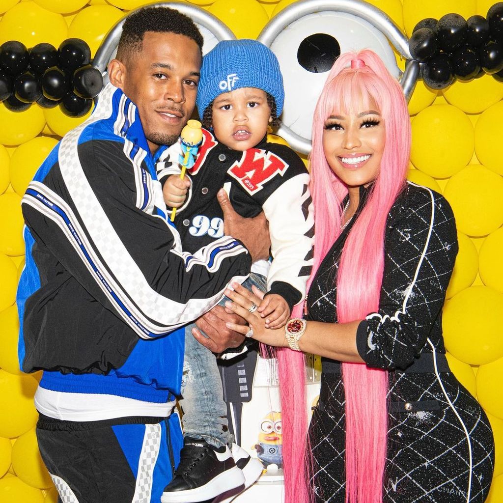 Kenneth Petty, Nicki Minaj und ihr Sohn