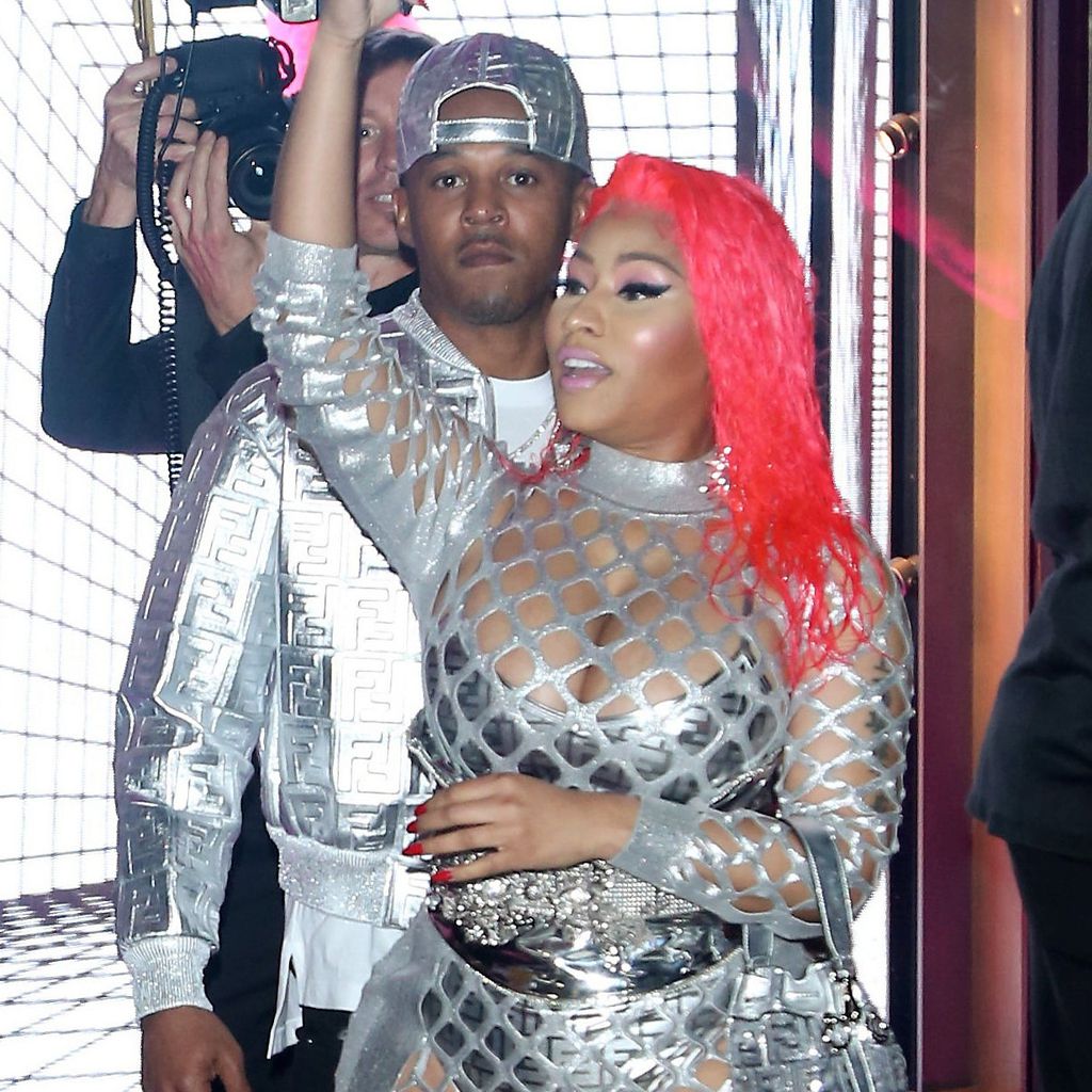 Kenneth Petty und Nicki Minaj Mitte Oktober 2019 in Beverly Hills