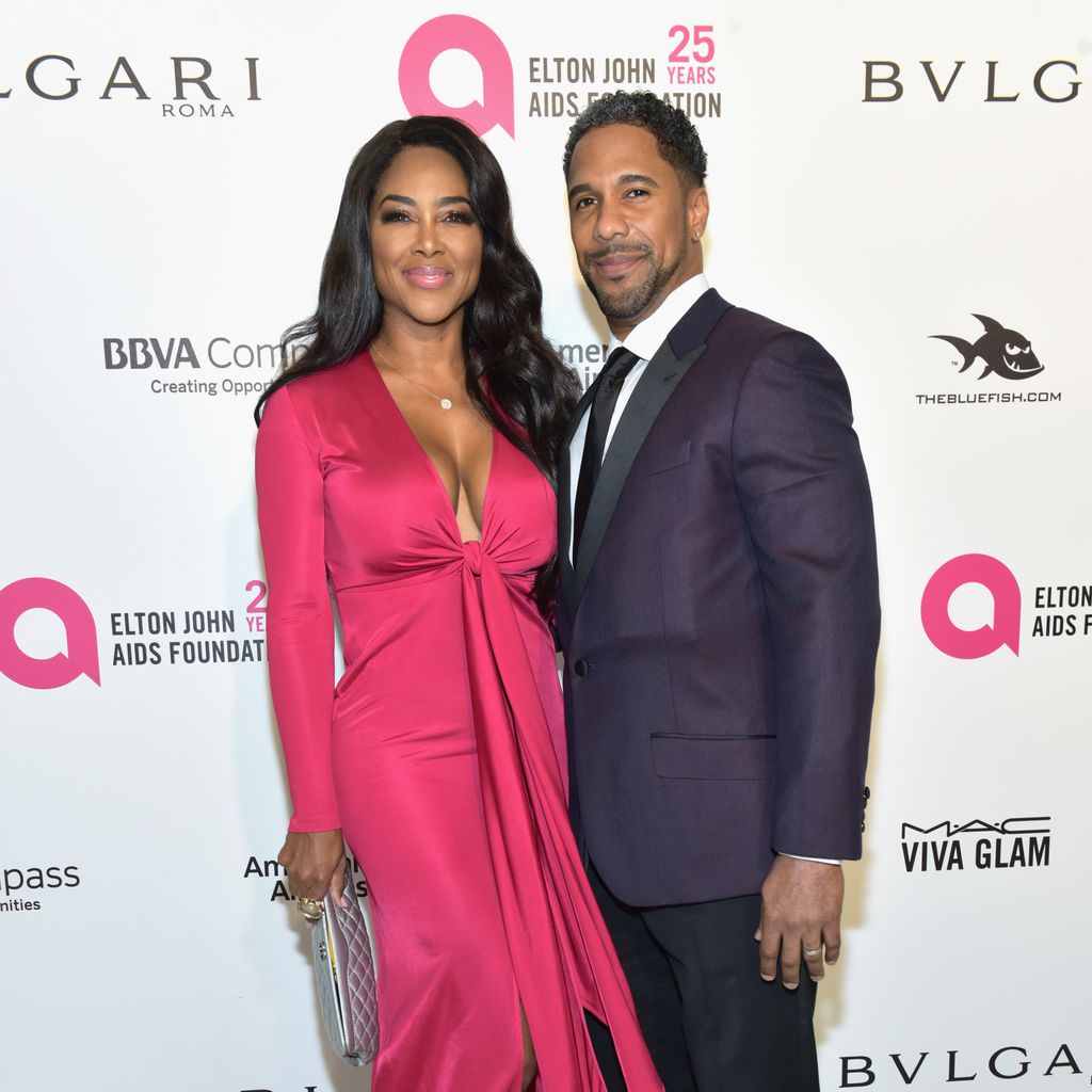 Kenya Moore mit ihrem Ehemann Marc Daly
