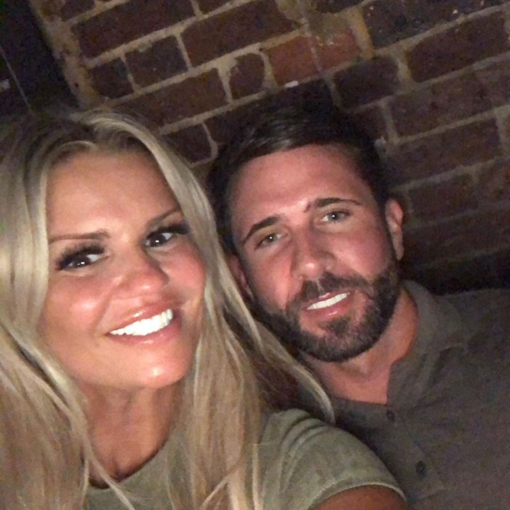 Kerry Katona mit ihrem Verlobten Ryan Mahoney