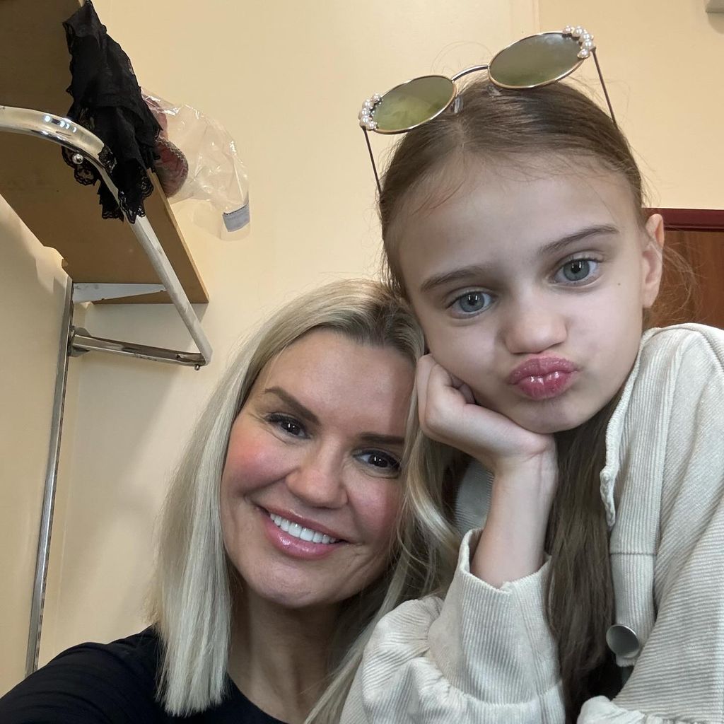 Kerry Katona mit ihrer Tochter Dylan-Jorge