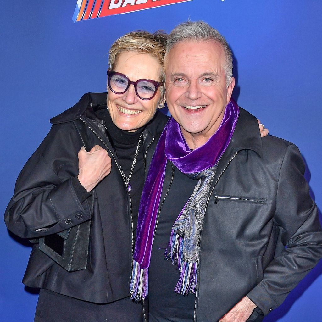Kerstin Goeritz und ihr Mann Jörg Knör, Deutschlandpremiere von "Zurück in die Zukunft"