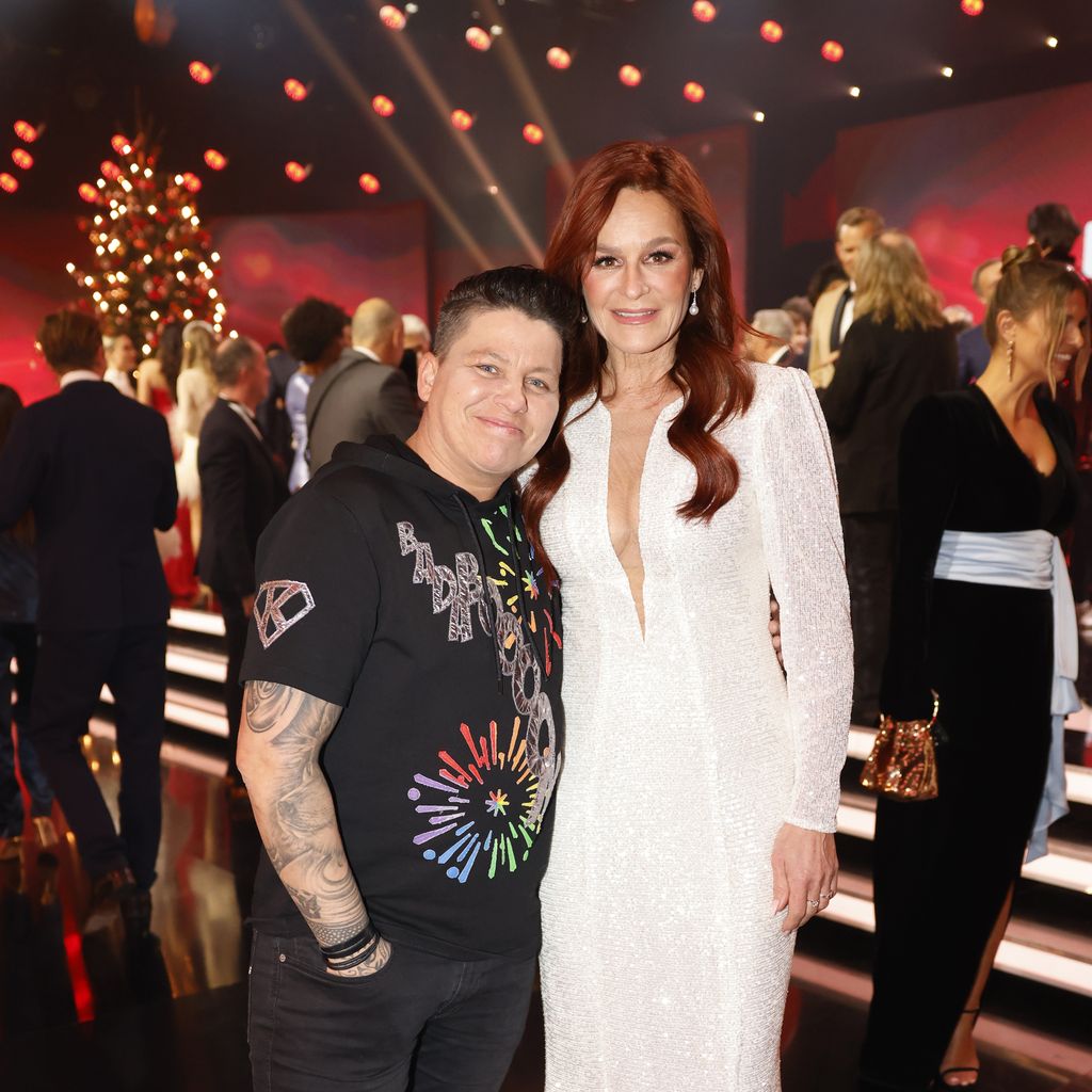 Kerstin Ott und Andrea Berg, Dezember 2022