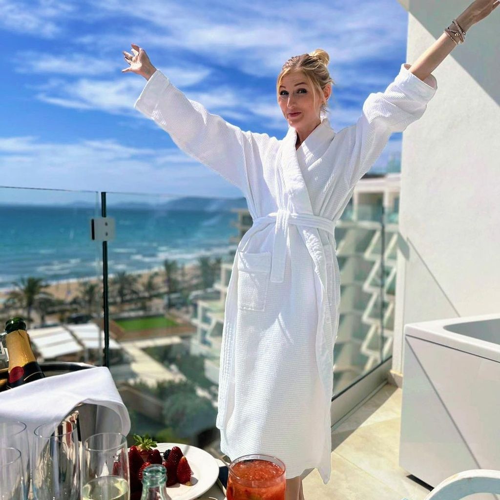 Kerstin Scholz im April 2022 auf Mallorca
