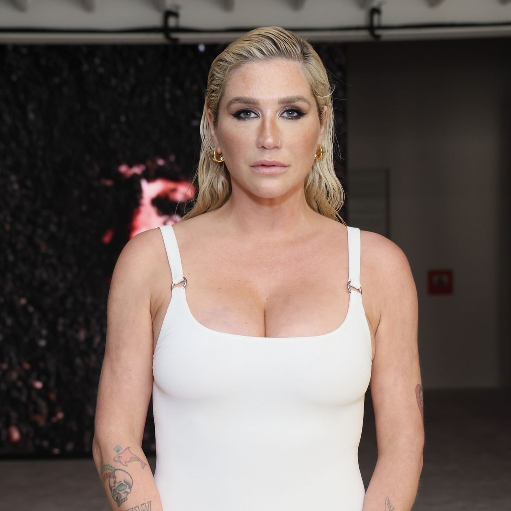 Kesha während der Release-Feier für ihr Album "Gag Order"