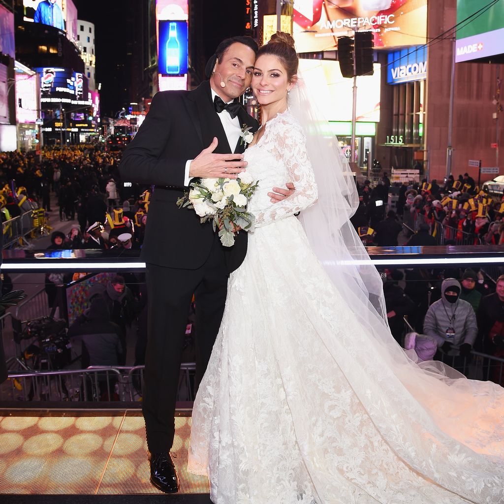 Keven Undergaro und Maria Menounos an Silvester 2017