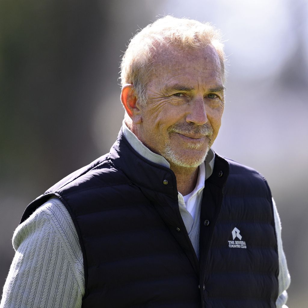 Kevin Costner beim Genesis Invitational im Riviera Country Club, Februar 2026