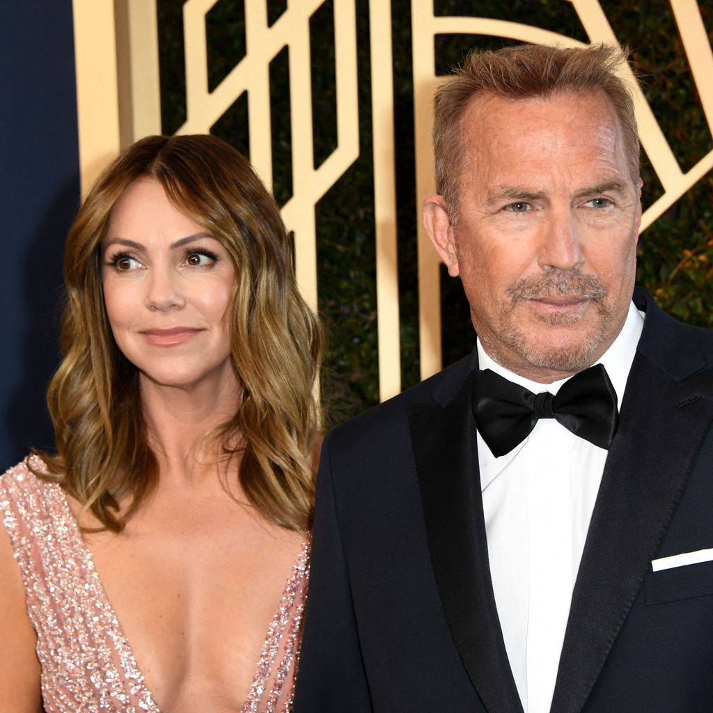 Kevin Costner und Christine Baumgartner