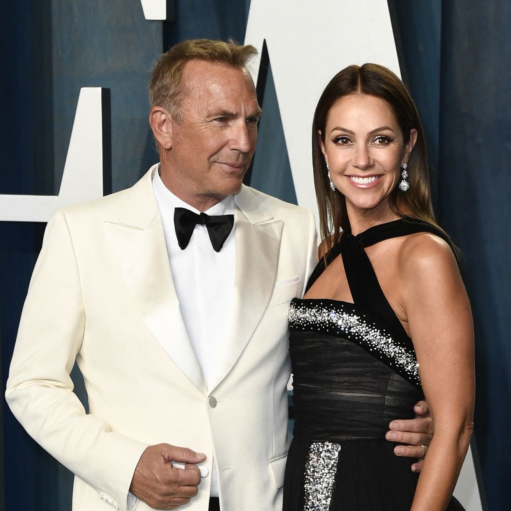 Kevin Costner und Christine Baumgartner