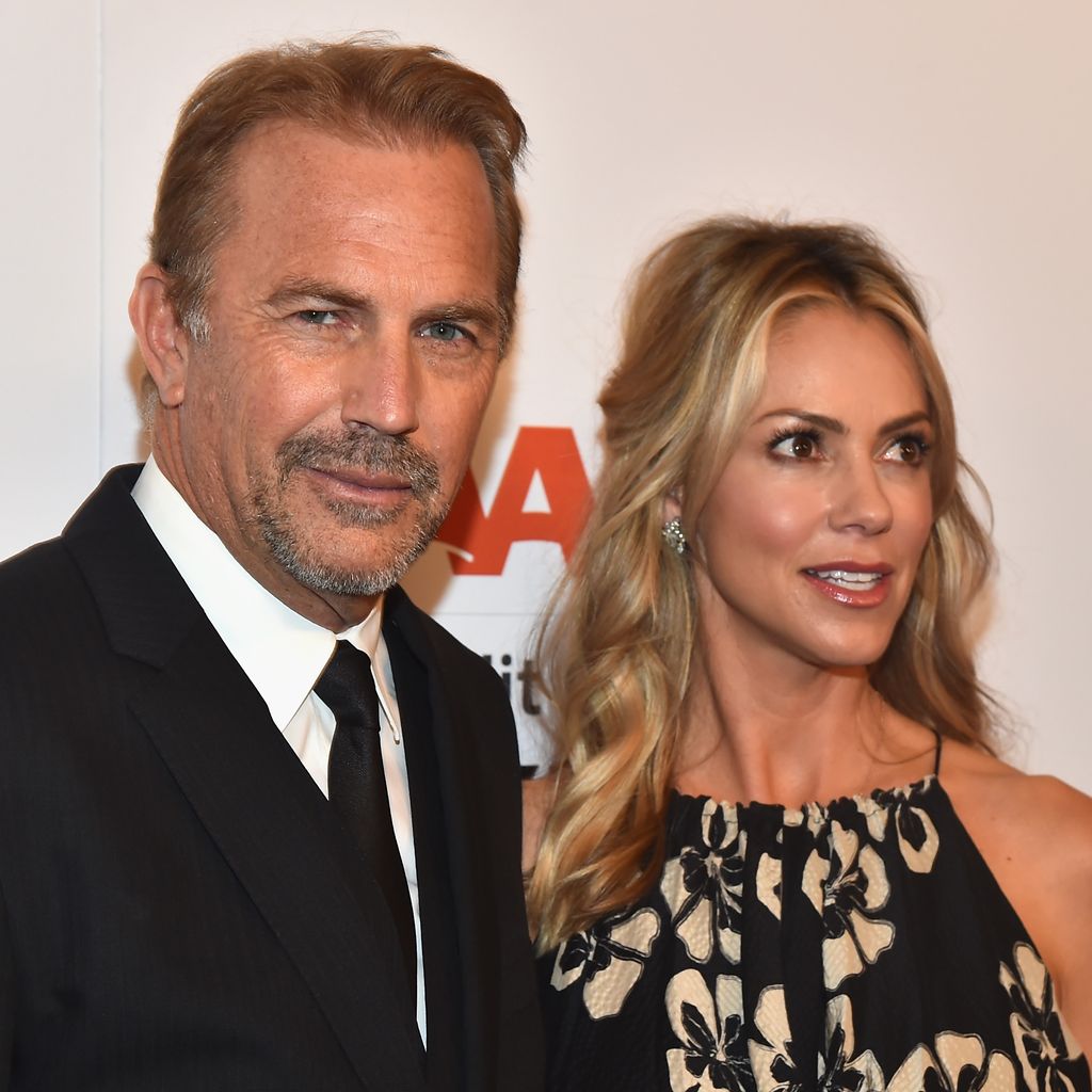 Kevin Costner und Christine Baumgartner im Februar 2015