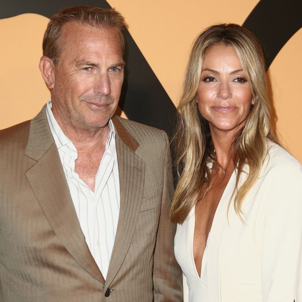 Kevin Costner und Christine Baumgartner