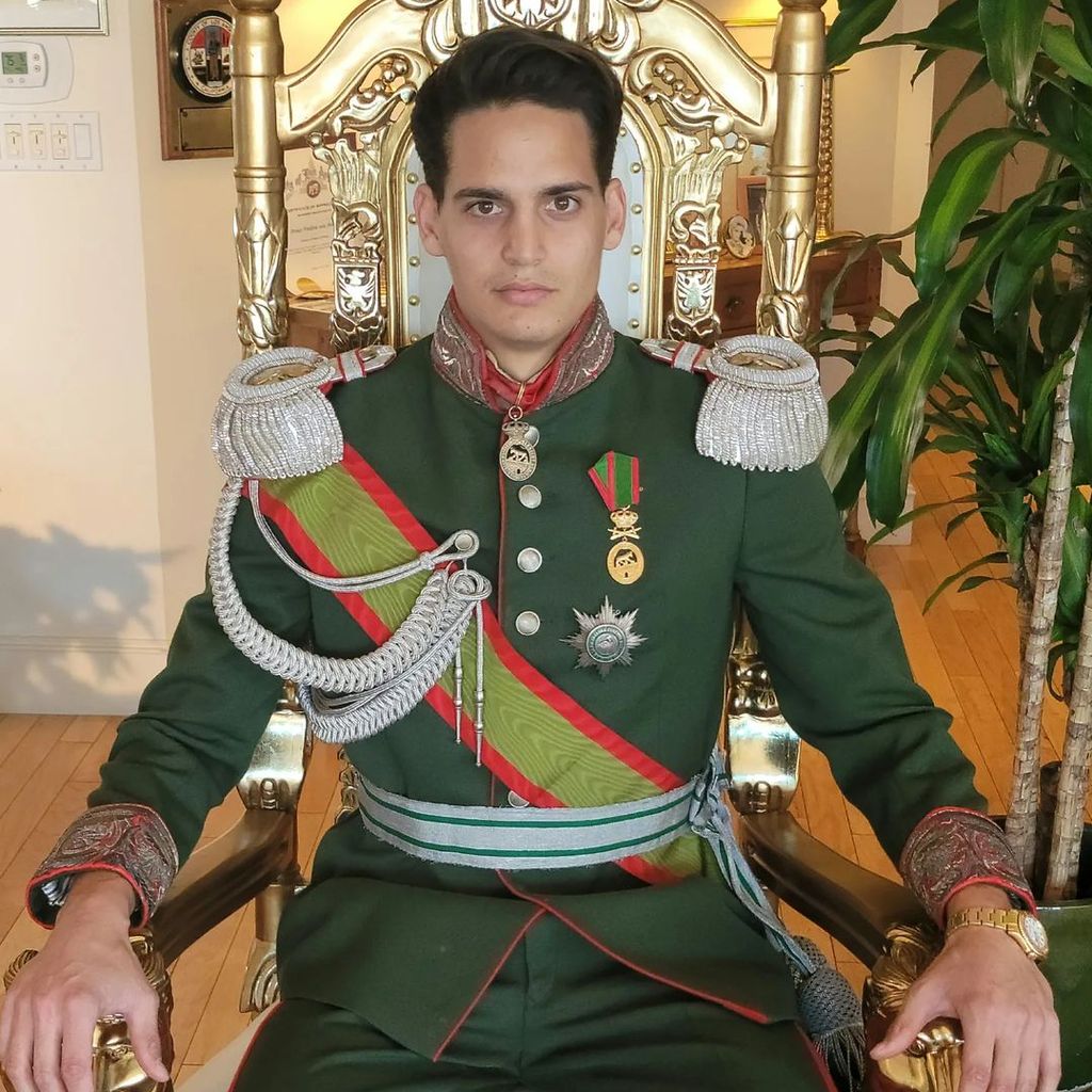 Kevin Feucht, Adoptivsohn von Prinz Frédéric von Anhalt