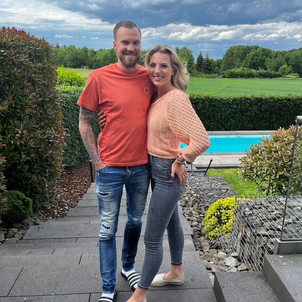 Kevin Großkreutz mit seiner Caro