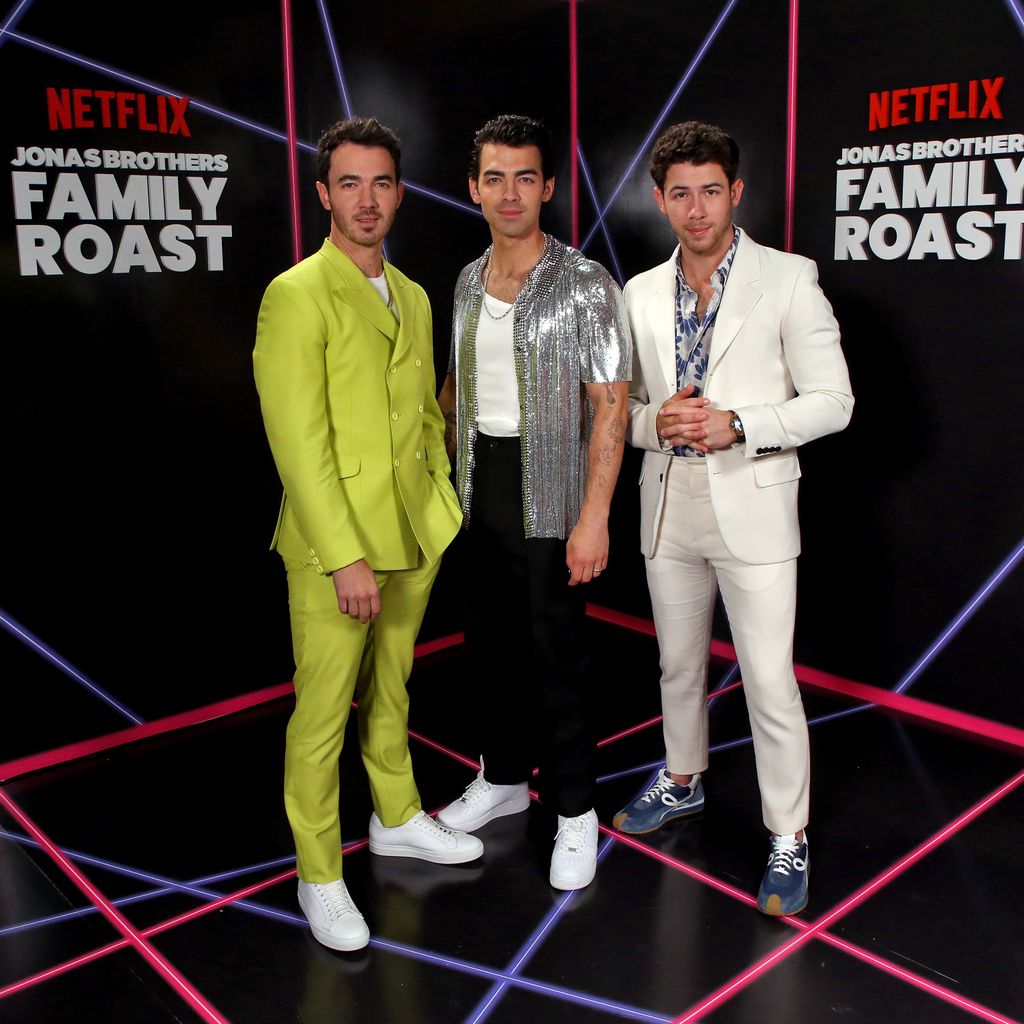 Kevin, Joe und Nick Jonas im November 2021