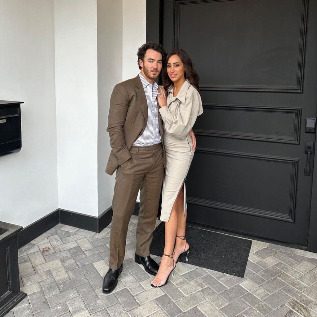 Kevin Jonas mit seiner Frau Danielle im Februar 2023