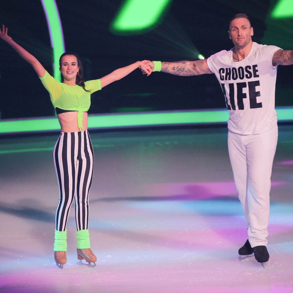 Kevin Kuske und Myriam Leuenberger in der ersten "Dancing on Ice"-Show