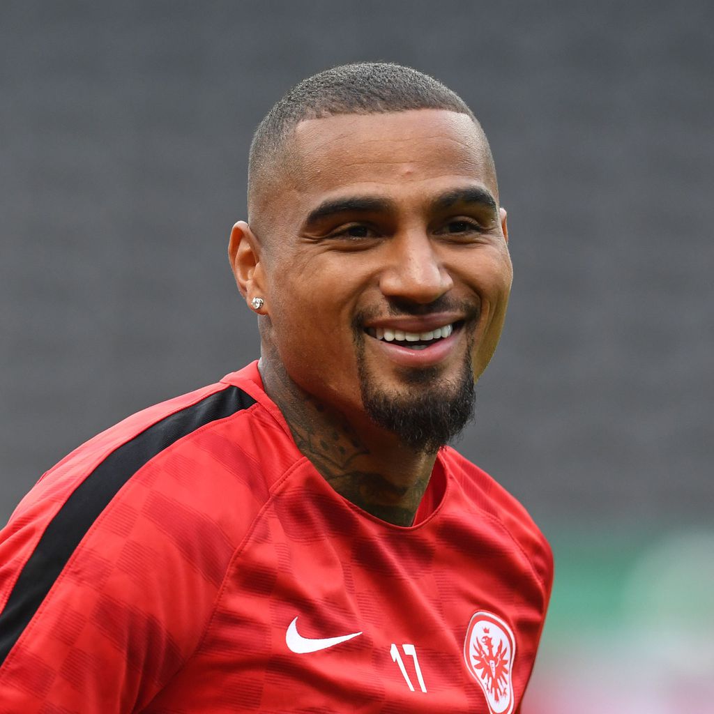 Kevin-Prince Boateng beim Spiel Eintracht Frankfurt gegen FC Bayern München