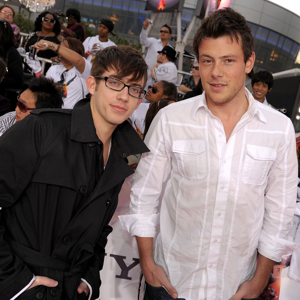 Kevin McHale und Cory Monteith im Jahr 2009